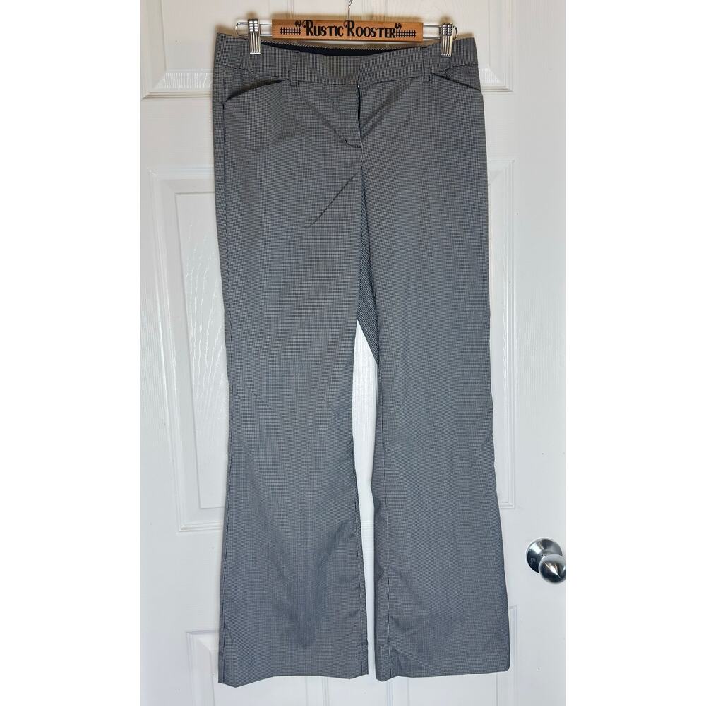 Express Vintage  Black & White Micro Check  Y2K  Trousers Pants Size 6